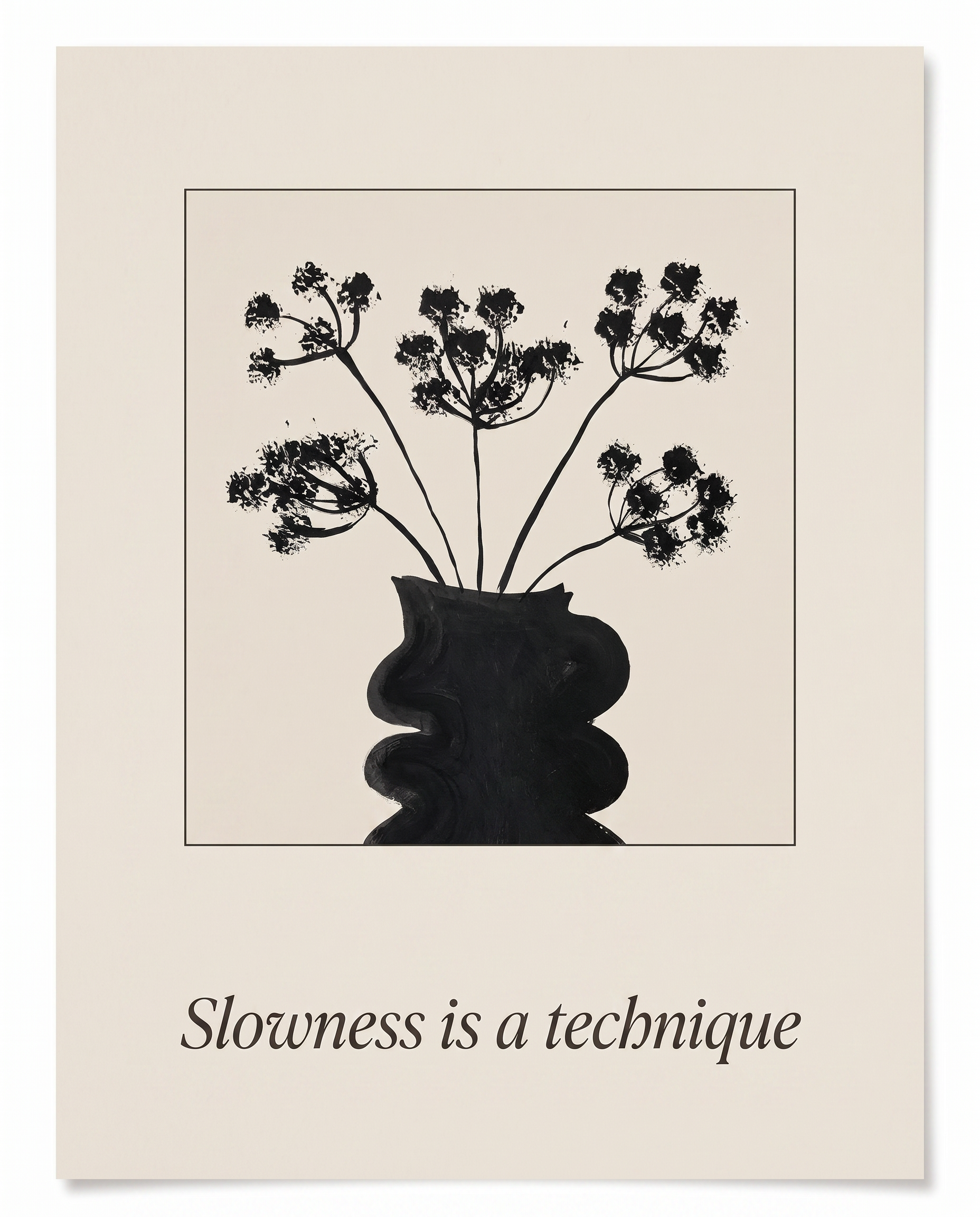 Slowness is a technique