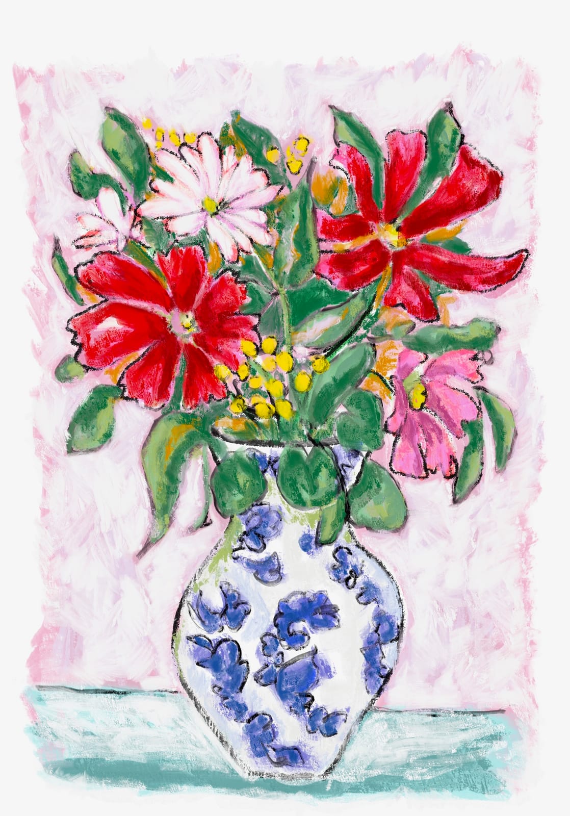the painting