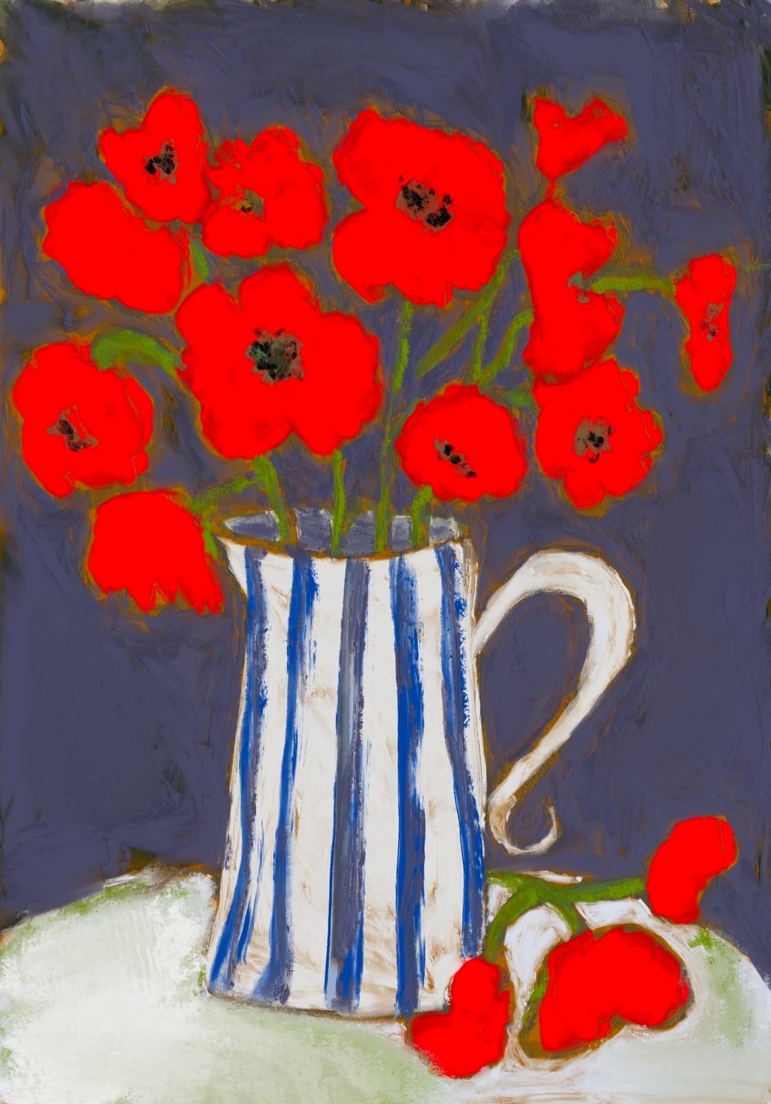 the painting